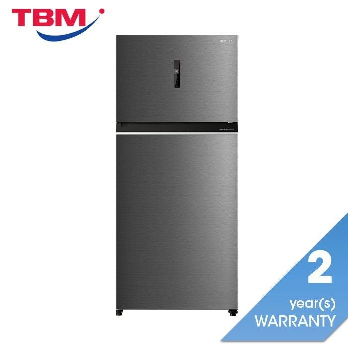 Toshiba GR - RT835WE - PMY(58) 2 Doors Fridge 661L PureBIO Origin Inverter Maya Grey | TBM Online