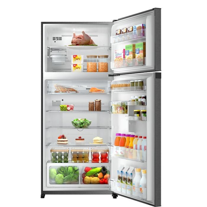 Toshiba GR - RT835WE - PMY(58) 2 Doors Fridge 661L PureBIO Origin Inverter Maya Grey | TBM Online