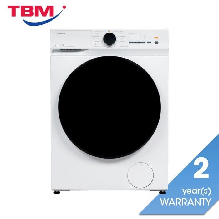Toshiba TWD - T21BU95UWM(WW) Front Load Washer 8.5kg Dryer 6kg White | TBM Online