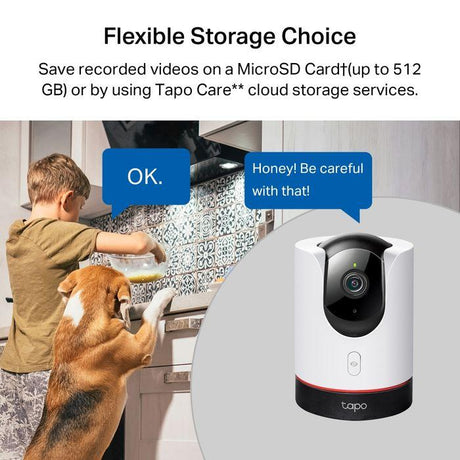 TP-Link TAPO C225 Tapo Pan/Tilt Ai Home Security Wi-Fi Camera | TBM Online
