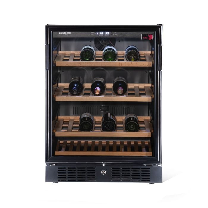 Tuscani FTS12/10 Wine Chiller Bellona 45 42 Bottles Single Zone Stainless Steel | TBM Online