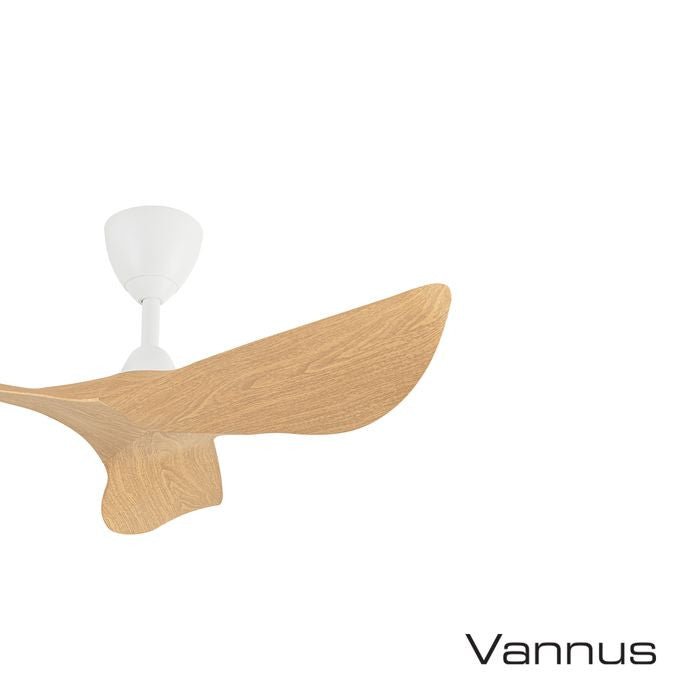 Vannus HARU 3B/40 CHESTNUT MATT WHITE Ceiling Fan 40" 3 Blades Chestnut Matt White | TBM Online
