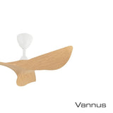 Vannus HARU 3B/40 CHESTNUT MATT WHITE Ceiling Fan 40" 3 Blades Chestnut Matt White | TBM Online