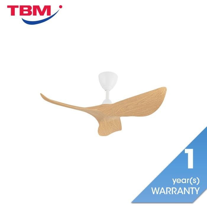 Vannus HARU 3B/40 CHESTNUT MATT WHITE Ceiling Fan 40" 3 Blades Chestnut Matt White | TBM Online