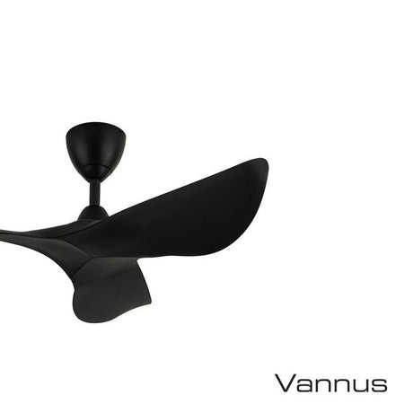 Vannus HARU 3B/40 MATT BLACK Ceiling Fan 40" 3 Blades Matt Black | TBM Online