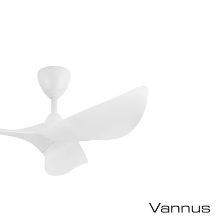 Vannus HARU 3B/40 MATT WHITE Ceiling Fan 40" 3 Blades Matt White | TBM Online