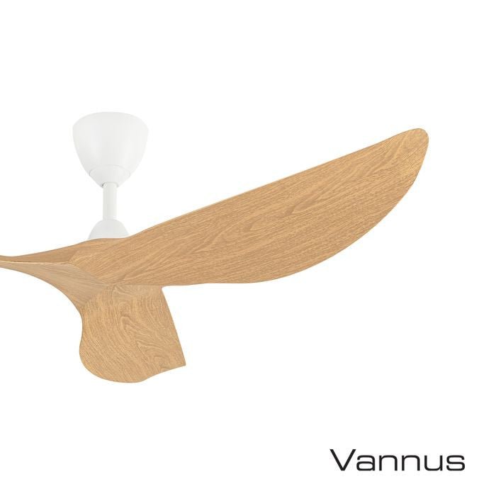 Vannus HARU 3B/56 CHESTNUT MATT WHITE Ceiling Fan 56" 3 Blades Chestnut Matt White | TBM Online
