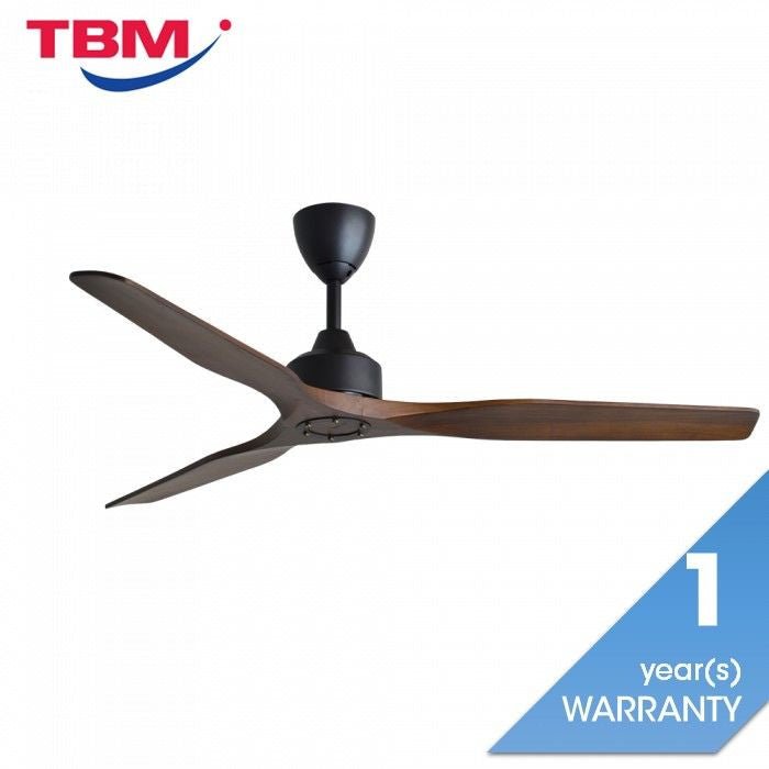 Vannus KS1 3B/60 WALNUT Ceiling Fan 60" 3 Blades Walnut | TBM Online