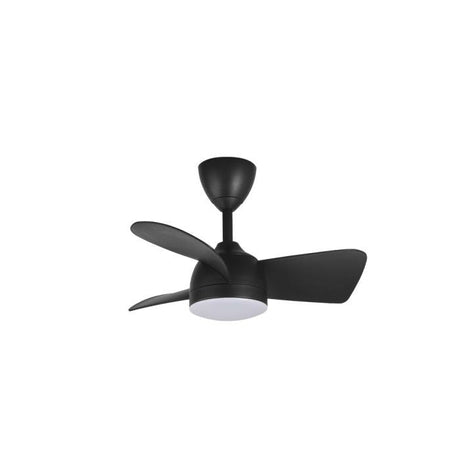 Vannus V3 3B/28 LED BLACK Ceiling Fan 3 Blades 28 Inch LED Black | TBM Online