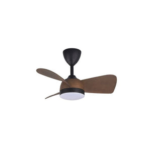 Vannus V3 3B/28 LED WALNUT Ceiling Fan 3 Blades 28 Inch LED Walnut | TBM Online