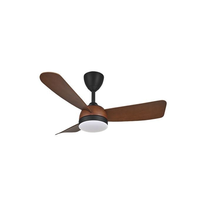 Vannus V3 3B/40 LED WALNUT Ceiling Fan 3 Blades 40" LED Walnut Matt Black | TBM Online