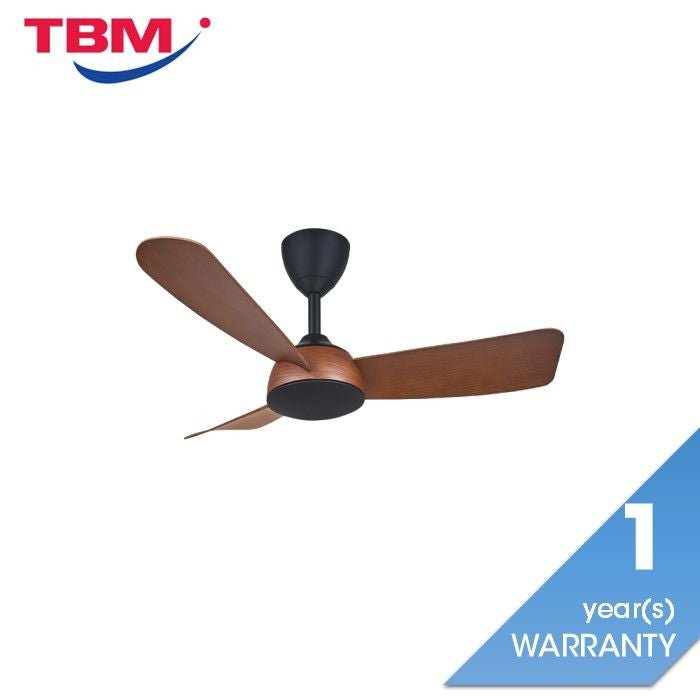 Vannus V3 3B/40 WALNUT Ceiling Fan 3 Blades 40" Walnut | TBM Online