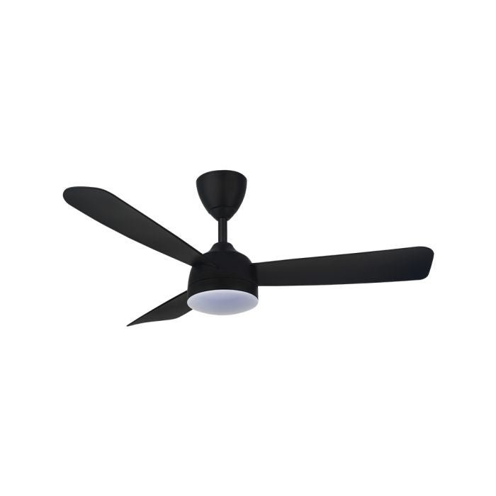 Vannus V3 3B/46 LED MATT BLACK Ceiling Fan 3 Blades 46" DC Motor LED Matt Black | TBM Online
