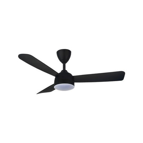 Vannus V3 3B/46 LED MATT BLACK Ceiling Fan 3 Blades 46" DC Motor LED Matt Black | TBM Online