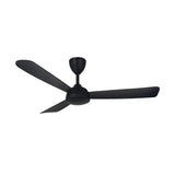 Vanns V3 3B/52 MATT BLACK Ceiling Fan 3 Blades 52" DC Motor Matt Black | TBM Online