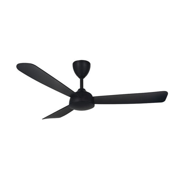 Vanns V3 3B/52 MATT BLACK Ceiling Fan 3 Blades 52" DC Motor Matt Black | TBM Online