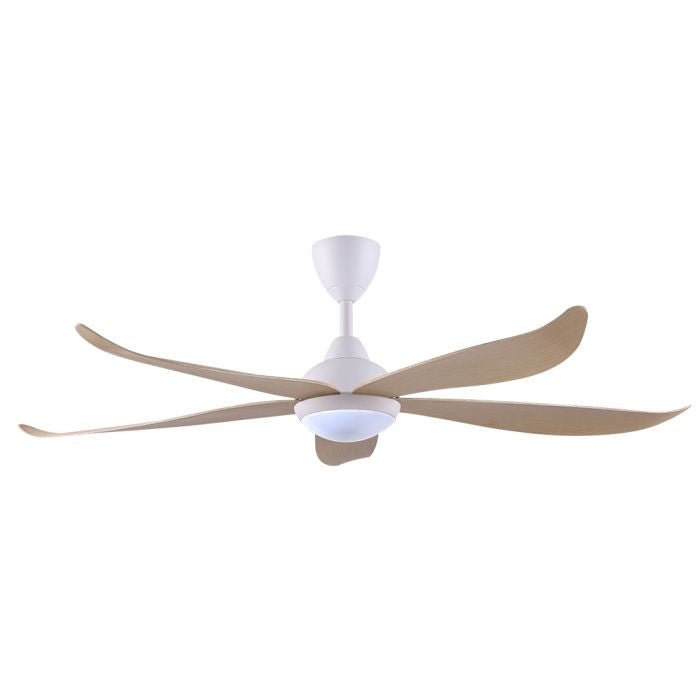 Vannus GRAND LUNA 5B/60 LED MAPLE MATT WHITE Ceiling Fan 5 Blades 60 Inch LED Maple Matt White | TBM Online