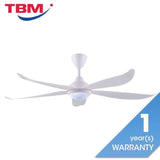 Vannus GRAND LUNA 5B/60 LED MATT WHITE Ceiling Fan 5 Blades 60 Inch LED Matt White | TBM Online