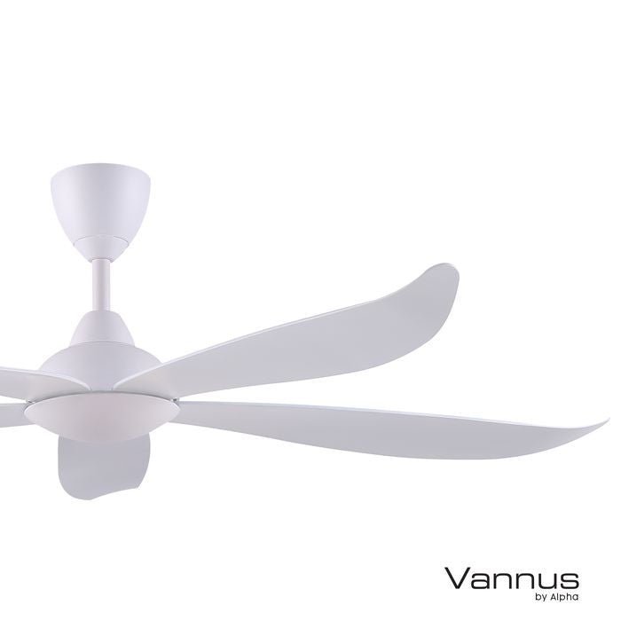 Vannus GRAND LUNA 5B/60 MATT WHITE Ceiling Fan 5 Blades 60 Inch Matt White | TBM Online