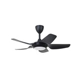Vannus IRIZ 5B/40 LED MATT BLACK Ceiling Fan 5 Blades 40 Inch LED Motor DC Matt Black | TBM Online