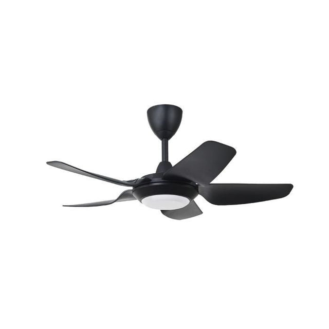 Vannus IRIZ 5B/40 LED MATT BLACK Ceiling Fan 5 Blades 40 Inch LED Motor DC Matt Black | TBM Online