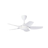 Vannus IRIZ 5B/40 LED MATT WHITE Ceiling Fan 5 Blades 40 Inch LED Motor DC Matt White | TBM Online