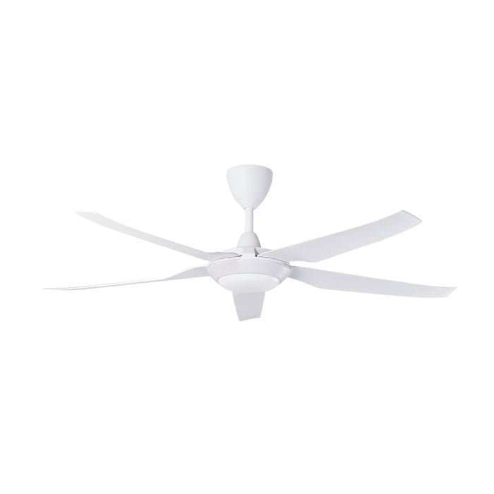 Vannus IRIZ 5B/56 LED MATT WHITE Ceiling Fan 5 Blades 56 Inch LED Motor DC Matt White | TBM Online