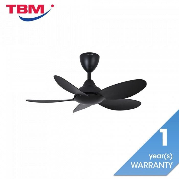 Vannus LUNA 5B/36 MATT BLACK 36" Ceiling Fan 5 Blades Matt Black | TBM Online