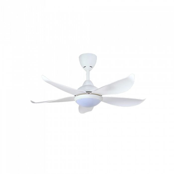 Vannus LUNA 5B/40 LED MATT WHITE 40" Ceiling Fan With LED 5 Blades Matt White | TBM Online