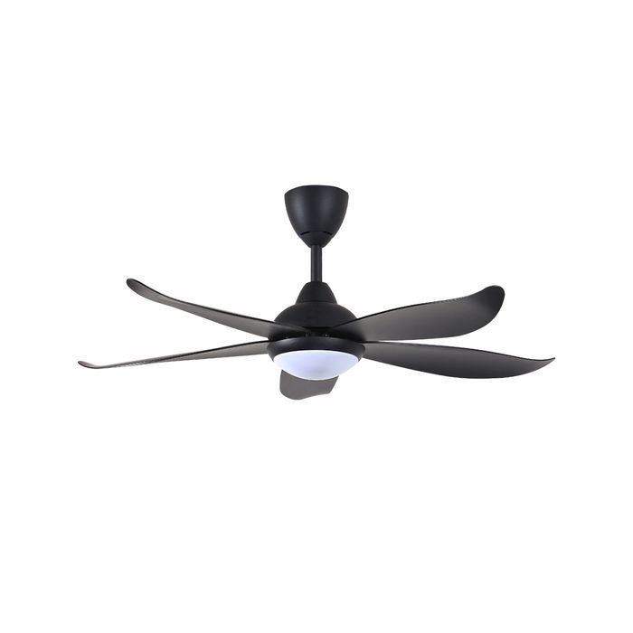 Vannus LUNA 5B/46 LED MATT BLACK 46" Ceiling Fan 5 Blades Matt Black | TBM Online