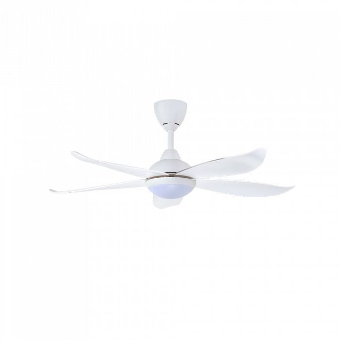 Vannus LUNA 5B/46 LED MATT WHITE 46" Ceiling Fan 5 Blades LED Matt White | TBM Online