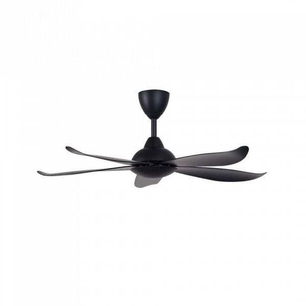 Vannus LUNA 5B/46 MATT BLACK 46" Ceiling Fan 5 Blades Matt Black | TBM Online