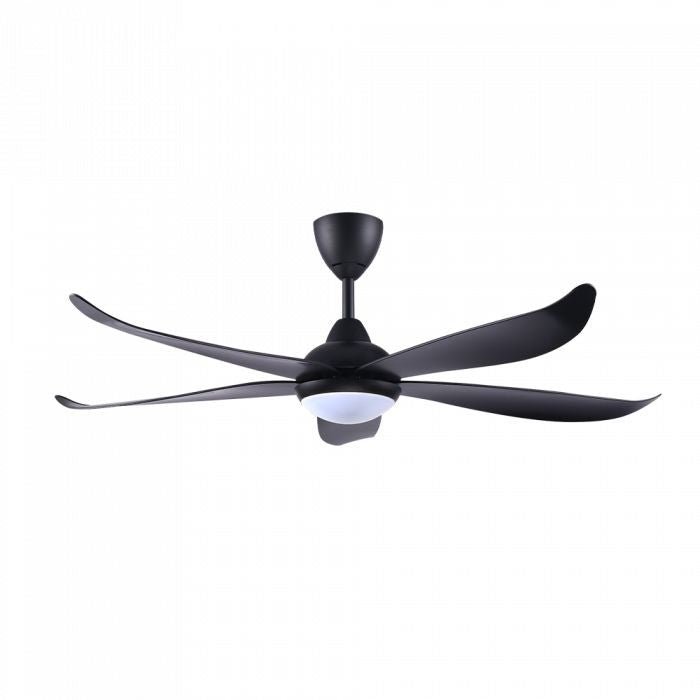 Vannus LUNA 5B/56 LED MATT BLACK 56" Ceiling Fan 5 Blades LED Matt Black | TBM Online