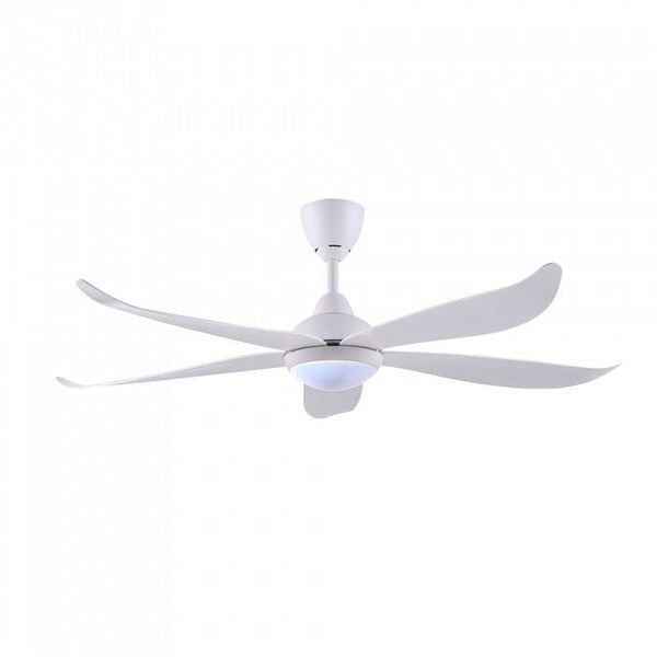 Vannus LUNA 5B/56 LED MATT WHITE 56" Ceiling Fan 5 Blades LED Matt White | TBM Online