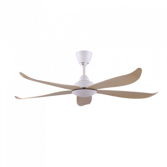 Vannus LUNA 5B/56 MATT WHITE MAPLE 56" Ceiling Fan 5 Blades Matt White Maple | TBM Online