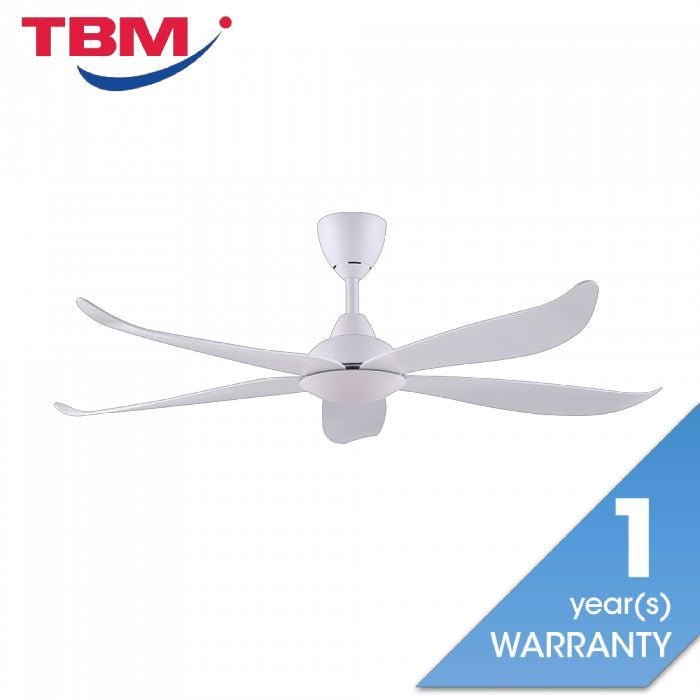 Vannus LUNA 5B/56 MATT WHITE 56" Ceiling Fan 5 Blades Matt White | TBM Online