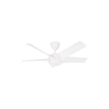 Vannus PRISTI 5B/46 LED MATT WHITE 5 Blades 46 Inch LED DC Motor Matt White | TBM Online