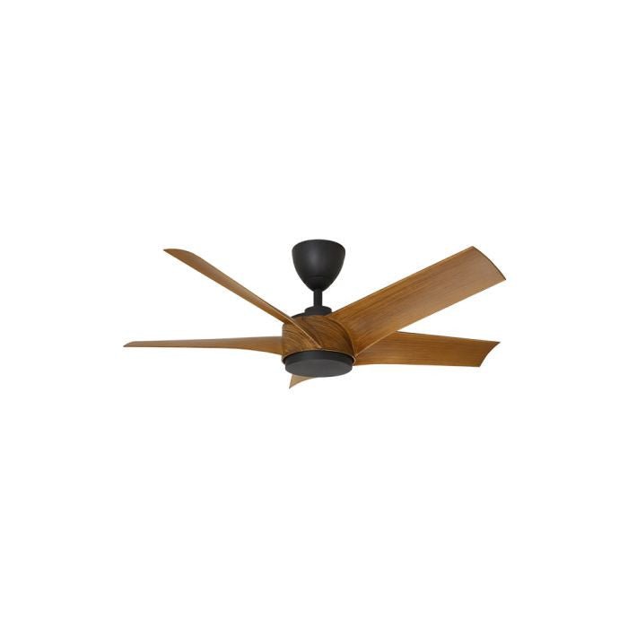 Vannus PRISTI 5B/46 WALNUT/MB 5 Blades 46 Inch DC Motor Walnut Matt Black | TBM Online