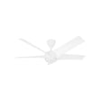 Vannus PRISTI 5B/52 LED MATT WHITE 5 Blades 52 Inch LED DC Motor Matt White | TBM Online
