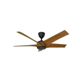Vannus PRISTI 5B/52 WALNUT/MB 5 Blades 52 Inch DC Motor Walnut Matt Black | TBM Online