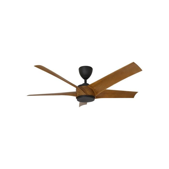 Vannus PRISTI 5B/52 WALNUT/MB 5 Blades 52 Inch DC Motor Walnut Matt Black | TBM Online