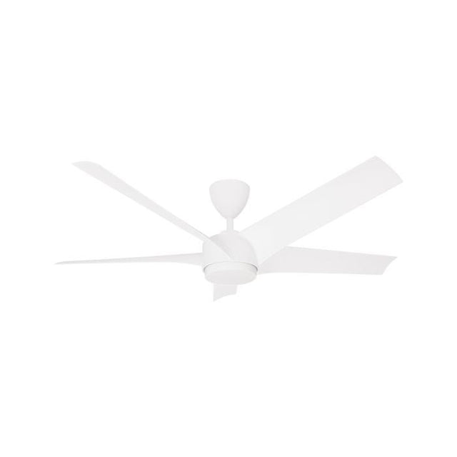 Vannus PRISTI 5B/56 LED MATT WHITE 5 Blades 56 Inch LED DC Motor Matt White | TBM Online