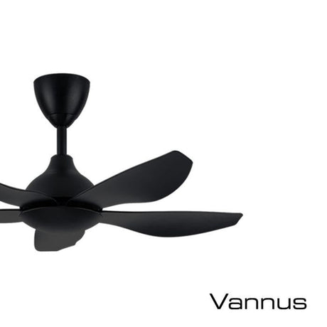 Alpha Vannus SENI-5B/40 MATT BLACK Ceiling Fan 40" 5 Blades Matt Black | TBM Online
