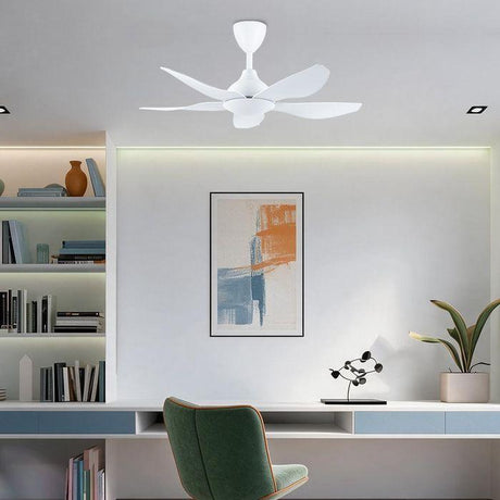 Alpha Vannus SENI-5B/40 MATT WHITE Ceiling Fan 40" 5 Blades Matt White | TBM Online