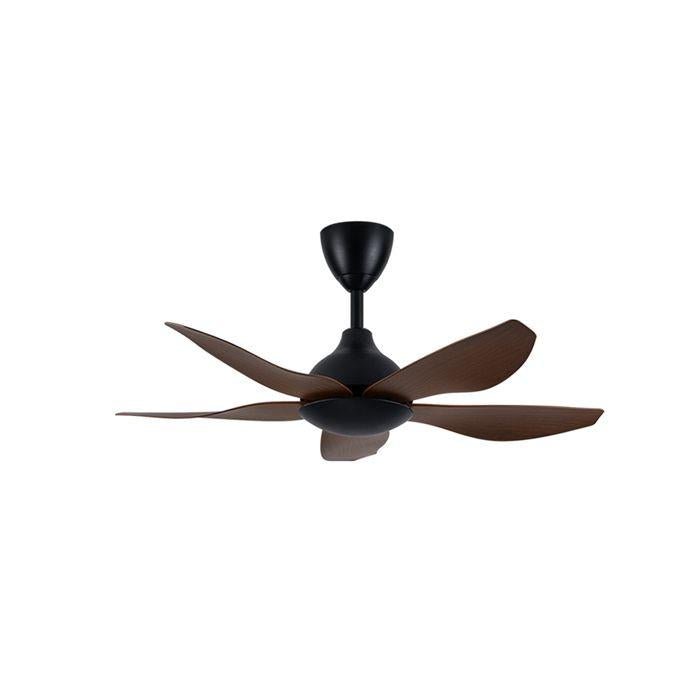 Alpha Vannus SENI-5B/40 WALNUT/MB Ceiling Fan 40" 5 Blades Walnut | TBM Online