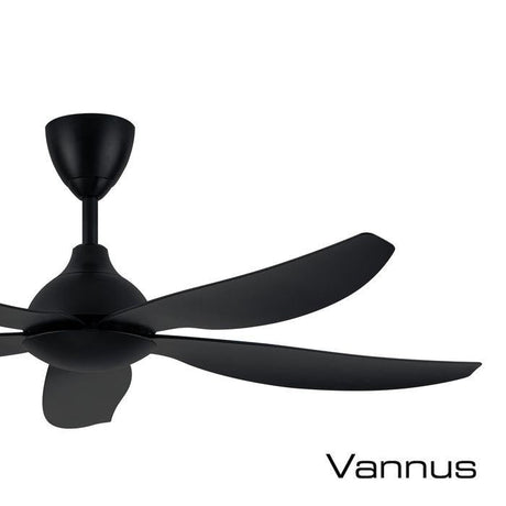 Alpha Vannus SENI-5B/56 MATT BLACK Ceiling Fan 56" 5 Blades Matt Black | TBM Online