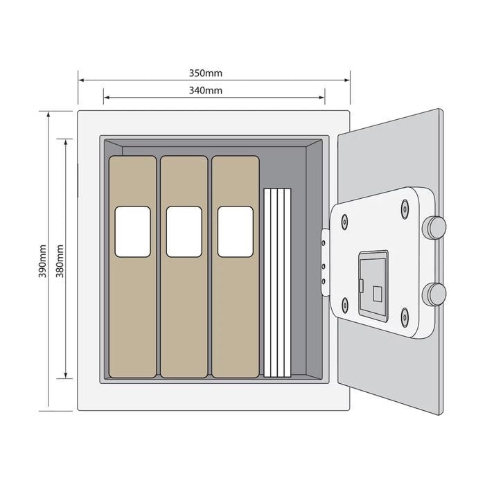 Yale YSV/390/DB2 Elite Safe Box 14.0kg | TBM Online