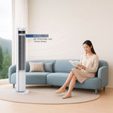 Zenne ZF - TF4413SL - W Tower Fan 40W Air Purification With Electronic Sterilization White | TBM Online