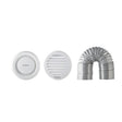 Airegard WVK-6B2R AA-LR6GI (Internal Louver) + AA-LRE6AL (External Louver) + AA-FD6/4 (Flexible Duct) | TBM Online