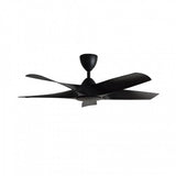Alkova AXIS 5B/48 MATT BLACK Ceiling Fan 48" 5 Blades Matt Black | TBM Online